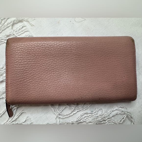 Gucci Pink Leather Wallet - Picture 5 of 17
